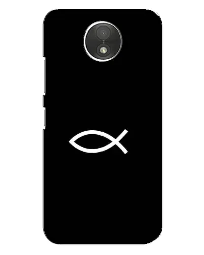 Чохол для Motorola Moto C (XT1750) з картинкою «Символ риби Jesus» Чохол для Motorola Moto C (XT1750) з картинкою «Символ риби Jesus»
