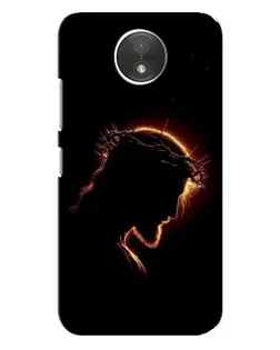 Чехол для Motorola Moto C (XT1750) с картинкой «Терновый венец»