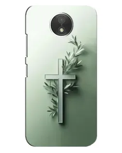 Чехол для Motorola Moto C (XT1750) с картинкой «Оливковая ветвь»