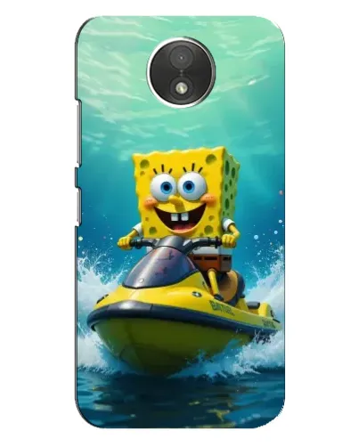 Чехол для Motorola Moto C (XT1750) с картинкой «Спанч Боб на гидроцикле» Чехол для Motorola Moto C (XT1750) с картинкой «Спанч Боб на гидроцикле»