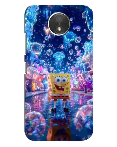 Чехол для Motorola Moto C (XT1750) с картинкой «Неоновый океан» Чехол для Motorola Moto C (XT1750) с картинкой «Неоновый океан»