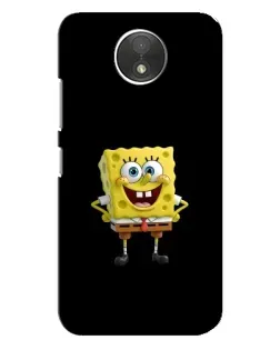 Чехол для Motorola Moto C (XT1750) с картинкой «Классический Губка Боб»