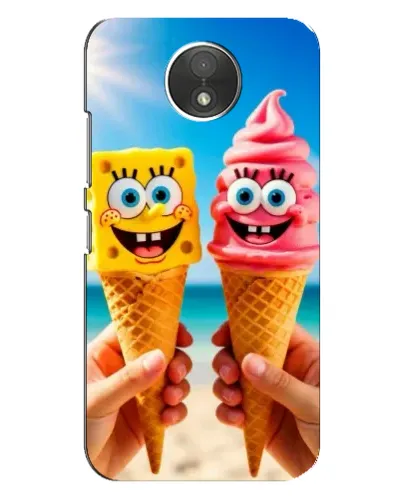 Чехол для Motorola Moto C (XT1750) с картинкой «Спанч Боб мороженое» Чехол для Motorola Moto C (XT1750) с картинкой «Спанч Боб мороженое»