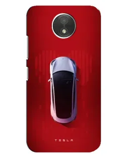 Чехол для Motorola Moto C (XT1750) с картинкой «Tesla Top View» Чехол для Motorola Moto C (XT1750) с картинкой «Tesla Top View»