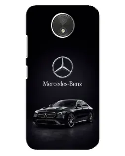 Чехол для Motorola Moto C (XT1750) с картинкой «Mercedes — решетка радиатора»