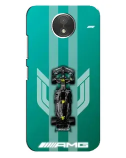 Чехол для Motorola Moto C (XT1750) с картинкой «Mercedes AMG Petronas»