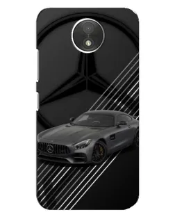 Чехол для Motorola Moto C (XT1750) с картинкой «Mercedes AMG — графика»