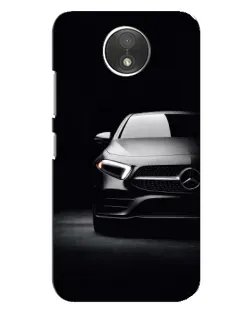Чехол для Motorola Moto C (XT1750) с картинкой «Свет фар Mercedes»