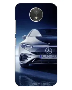 Чехол для Motorola Moto C (XT1750) с картинкой «Mercedes EQ — будущее»