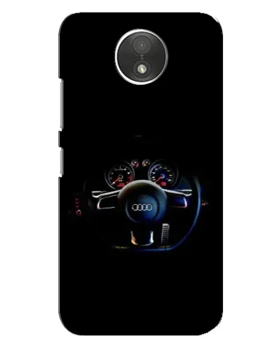 Чехол для Motorola Moto C (XT1750) с картинкой «Салон Audi — руль» Чехол для Motorola Moto C (XT1750) с картинкой «Салон Audi — руль»