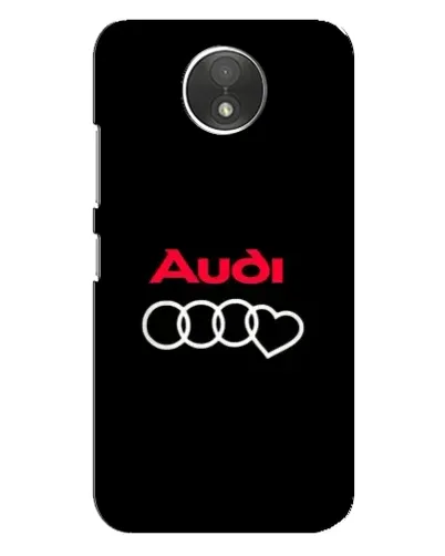 Чехол для Motorola Moto C (XT1750) с картинкой «Логотип Audi Heart» Чехол для Motorola Moto C (XT1750) с картинкой «Логотип Audi Heart»