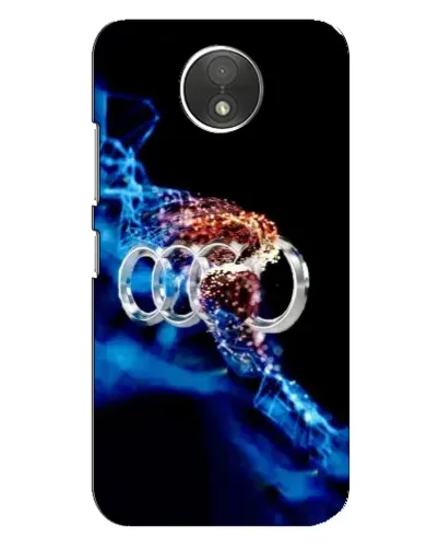 Чехол для Motorola Moto C (XT1750) с картинкой «Энергия лого Audi» Чехол для Motorola Moto C (XT1750) с картинкой «Энергия лого Audi»