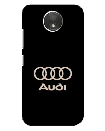 Чехол для Motorola Moto C (XT1750) с картинкой «Audi — золотой логотип» Чехол для Motorola Moto C (XT1750) с картинкой «Audi — золотой логотип»