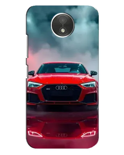 Чехол для Motorola Moto C (XT1750) с картинкой «Audi RS — красный стиль» Чехол для Motorola Moto C (XT1750) с картинкой «Audi RS — красный стиль»