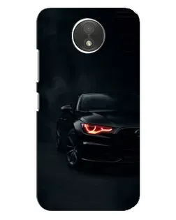 Чехол для Motorola Moto C (XT1750) с картинкой «Audi — хищный взгляд»
