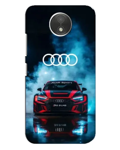 Чехол для Motorola Moto C (XT1750) с картинкой «Audi Sport — неон» Чехол для Motorola Moto C (XT1750) с картинкой «Audi Sport — неон»