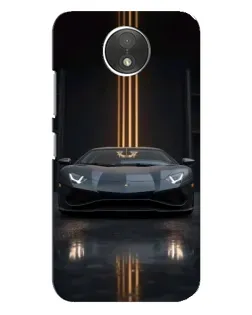 Чехол для Motorola Moto C (XT1750) с картинкой «Lamborghini золотые линии» Чехол для Motorola Moto C (XT1750) с картинкой «Lamborghini золотые линии»