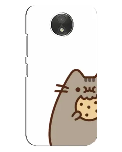 Чехол для Motorola Moto C (XT1750) с картинкой «Пушин с печеньем»