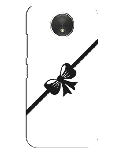 Чехол для Motorola Moto C (XT1750) с картинкой «Диагональный бант» Чехол для Motorola Moto C (XT1750) с картинкой «Диагональный бант»