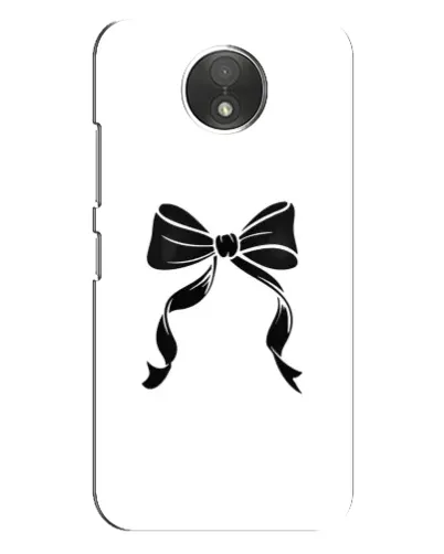 Чехол для Motorola Moto C (XT1750) с картинкой «Классический бант» Чехол для Motorola Moto C (XT1750) с картинкой «Классический бант»