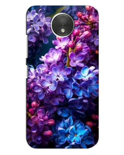 Чехол для Motorola Moto C (XT1750) с картинкой «Сиреневый цвет»