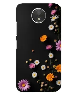 Чехол для Motorola Moto C (XT1750) с картинкой «Цветочная композиция»
