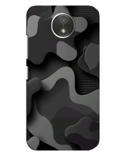 Чехол для Motorola Moto C (XT1750) с картинкой «Темный абстрактный камуфляж» Чехол для Motorola Moto C (XT1750) с картинкой «Темный абстрактный камуфляж»