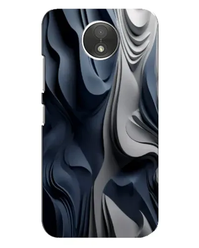 Чехол для Motorola Moto C (XT1750) с картинкой «Объемные синие складки» Чехол для Motorola Moto C (XT1750) с картинкой «Объемные синие складки»