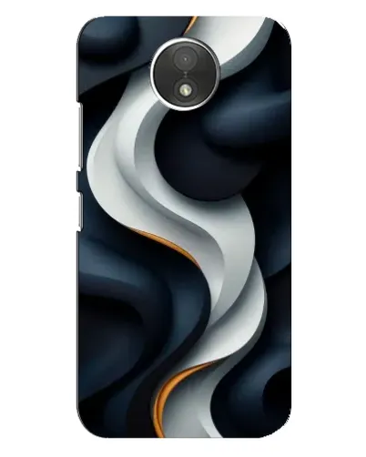 Чехол для Motorola Moto C (XT1750) с картинкой «Объемные черно-белые ленты» Чехол для Motorola Moto C (XT1750) с картинкой «Объемные черно-белые ленты»