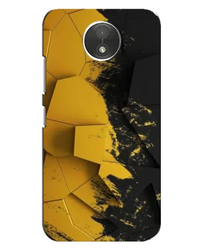 Чехол для Motorola Moto C (XT1750) с картинкой «Золотые осколки геометрии» Чехол для Motorola Moto C (XT1750) с картинкой «Золотые осколки геометрии»