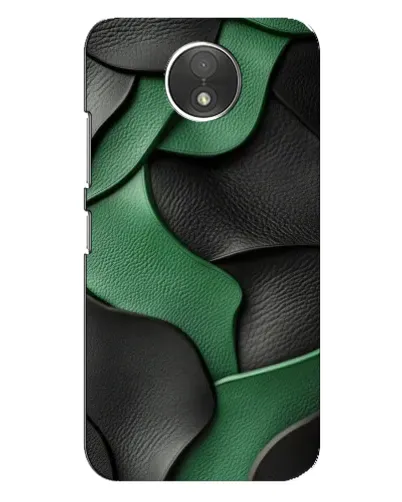 Чехол для Motorola Moto C (XT1750) с картинкой «Зеленые кожаные волны» Чехол для Motorola Moto C (XT1750) с картинкой «Зеленые кожаные волны»