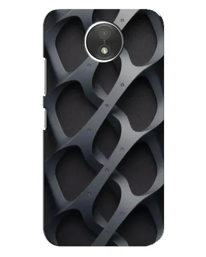 Чехол для Motorola Moto C (XT1750) с картинкой «Объемное серое плетение» Чехол для Motorola Moto C (XT1750) с картинкой «Объемное серое плетение»