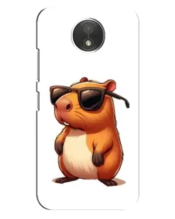 Чехол для Motorola Moto C (XT1750) с картинкой «Капибара в очках» Чехол для Motorola Moto C (XT1750) с картинкой «Капибара в очках»