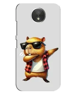 Чехол для Motorola Moto C (XT1750) с картинкой «Капибара рэпер даб» Чехол для Motorola Moto C (XT1750) с картинкой «Капибара рэпер даб»