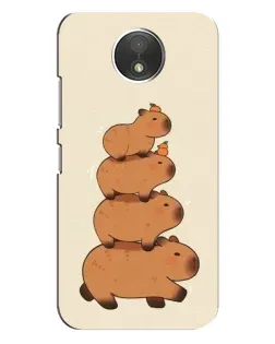 Чехол для Motorola Moto C (XT1750) с картинкой «Башня из капибар» Чехол для Motorola Moto C (XT1750) с картинкой «Башня из капибар»
