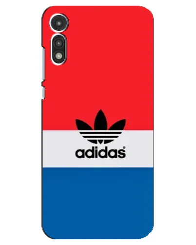 Чехол для Motorola MOTO E 2020 с картинкой «Ретро блоки Adidas»