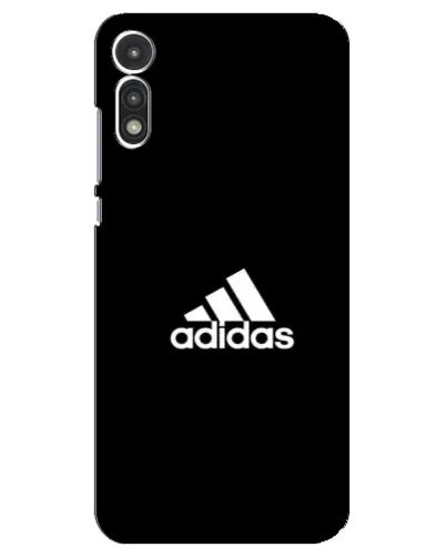 Чехол для Motorola MOTO E 2020 с картинкой «Черная классика Adidas»