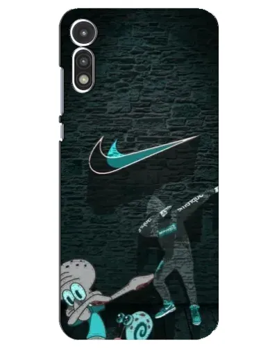 Чехол для Motorola MOTO E 2020 с картинкой «Спортивный арт Nike»