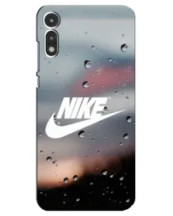 Чехол для Motorola MOTO E 2020 с картинкой «Nike в стиле ретро»