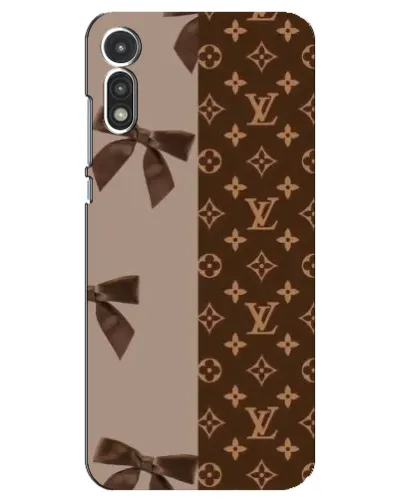 Чехол для Motorola MOTO E 2020 с картинкой «Louis Vuitton — банты» Чехол для Motorola MOTO E 2020 с картинкой «Louis Vuitton — банты»