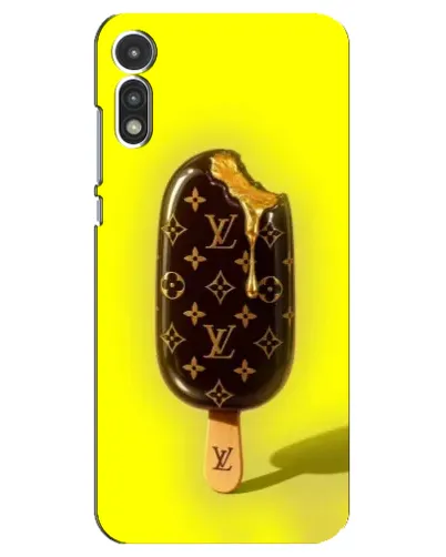 Чехол для Motorola MOTO E 2020 с картинкой «Мороженое от LV» Чехол для Motorola MOTO E 2020 с картинкой «Мороженое от LV»