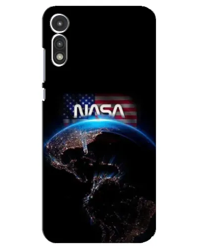 Чехол для Motorola MOTO E 2020 с картинкой «Земля из космоса NASA»