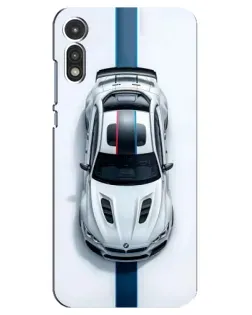 Чехол для Motorola MOTO E 2020 с картинкой «Вид сверху — BMW M»