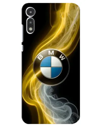 Чехол для Motorola MOTO E 2020 с картинкой «Золотистый дым BMW» Чехол для Motorola MOTO E 2020 с картинкой «Золотистый дым BMW»