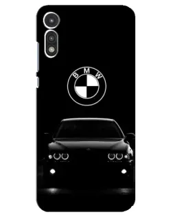 Чехол для Motorola MOTO E 2020 с картинкой «BMW — взгляд из темноты»