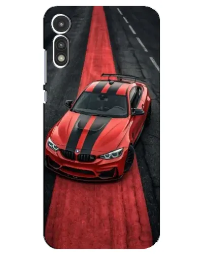 Чехол для Motorola MOTO E 2020 с картинкой «BMW на красной дорожке» Чехол для Motorola MOTO E 2020 с картинкой «BMW на красной дорожке»