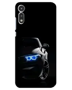 Чохол для Motorola MOTO E 2020 з картинкою «BMW — нічний погляд»