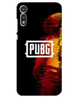 Чохол для Motorola MOTO E 2020 з картинкою «Яскравий логотип PUBG»