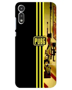 Чехол для Motorola MOTO E 2020 с картинкой «PUBG — камуфляжный шлем»