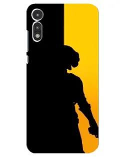 Чехол для Motorola MOTO E 2020 с картинкой «Тень воина PUBG»